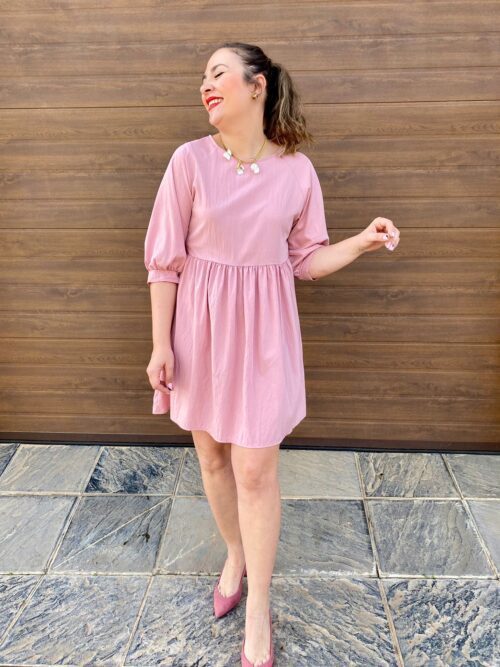 Vestido Melitea Rosa
