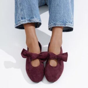 Bailarina LAZO burgundy