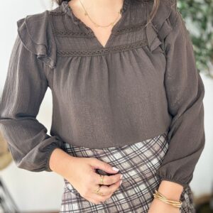 Blusa CHOCOLATE brillito