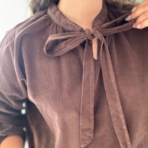 Blusa MICROPANA lazada Chocolate