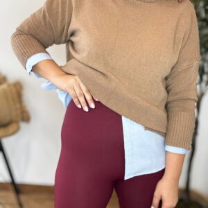 Leggins BARBIE burdeos