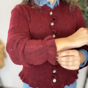 Rebeca VOLANTITOS burdeos