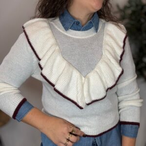 Jersey VOLANTE RIBETE blanco