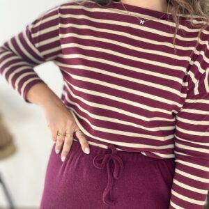 Pantalones CALENTITOS burdeos