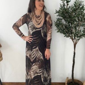 Vestido TUL estampado