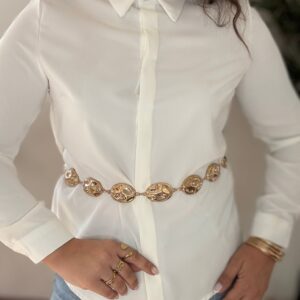Cinturón CADENA dorado