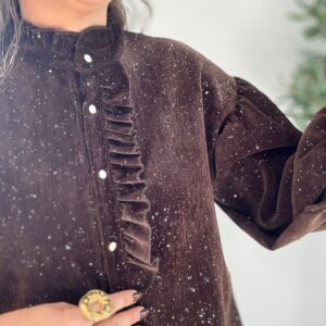 Camisa BRILLO chocolate