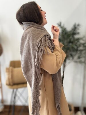 Pico FLECOS lana topo