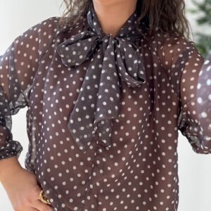 Blusa LUNARES lazada chocolate