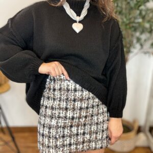 Mini falda LENTEJUELAS bicolor