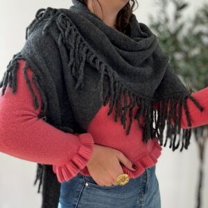 Pico FLECOS lana gris