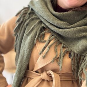 Pico FLECOS lana verde