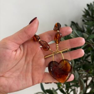 Collar ÁMBAR corazón