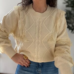 Jersey ENCAJES beige