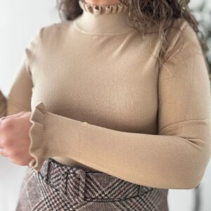 Jersey VOLANTITO basic camel