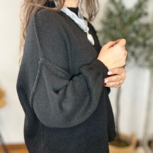 Jersey COSTURAS negro