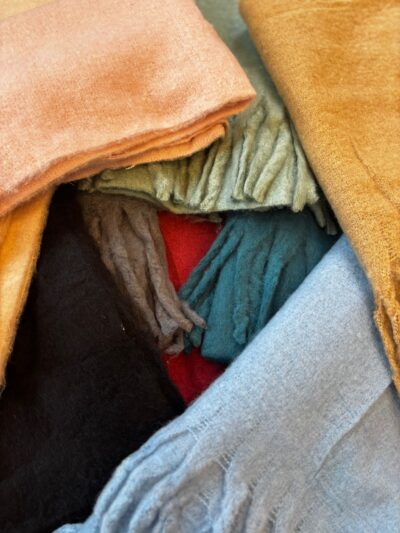 Bufandas FLECOS lisas