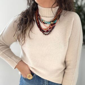 Jersey PERKIN basic beige