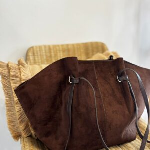 Bolso SHOPPER antelina chocolate