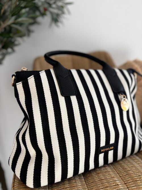 Bolso BICOLOR rayas