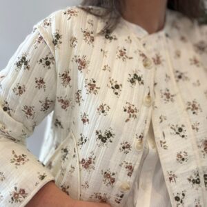 Chaqueta MUSELINA flores