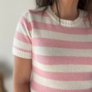 Jersey HILO rayas rosa