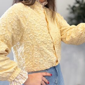 Bomber FLORES amarilla