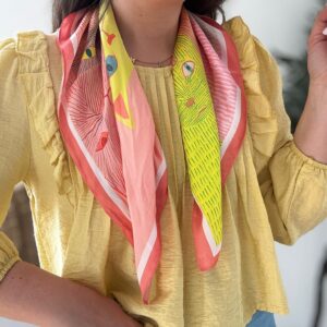 Pañuelo GATOS estampado