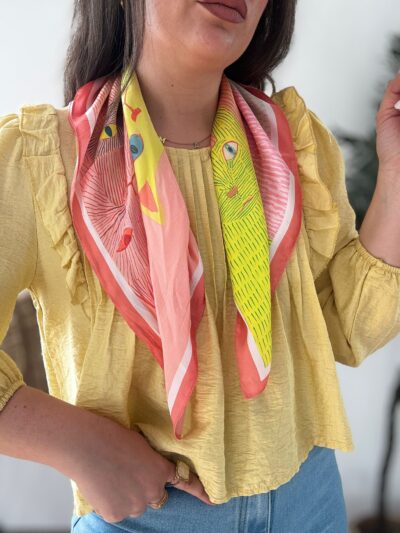 Pañuelo GATOS estampado