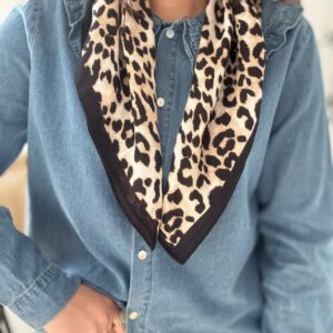 Pañuelo estampado LEOPARDO