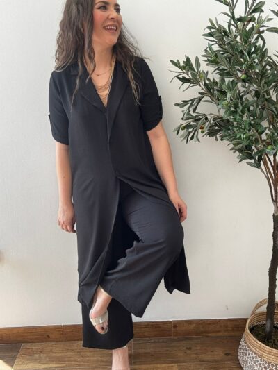 Conjunto CAMISOLA negro