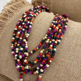 Collar COLORES madera