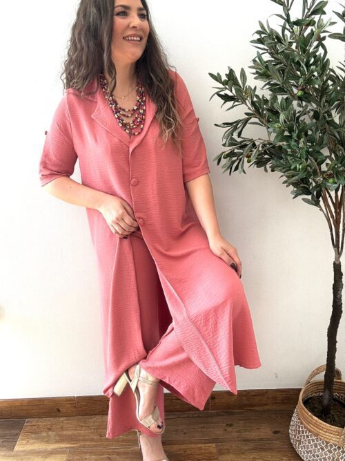 Conjunto CAMISOLA coral