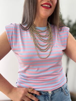 Camiseta RALLAS sisa azul