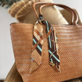 Bolso TRENZADO tostado