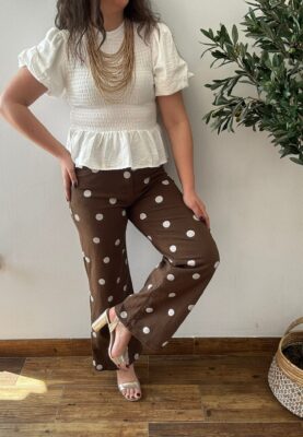 Jeans LUNARES marrón