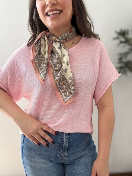 Jersey ALGODÓN rosa