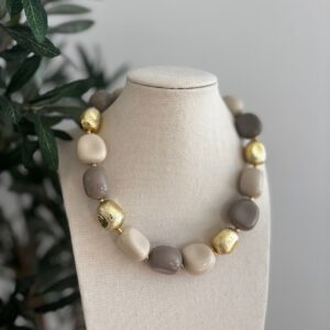 Collar PIEDRAS TAUPE
