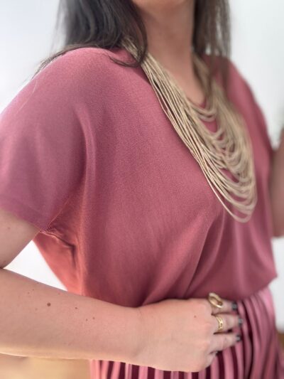 Maxi JERSEY hilo rosa