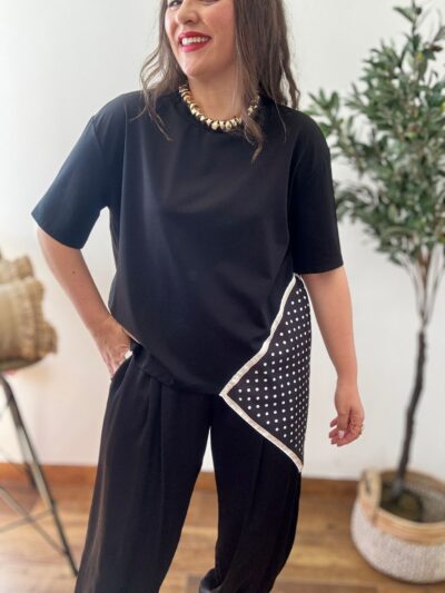 Camiseta PAÑUELO asimétrica