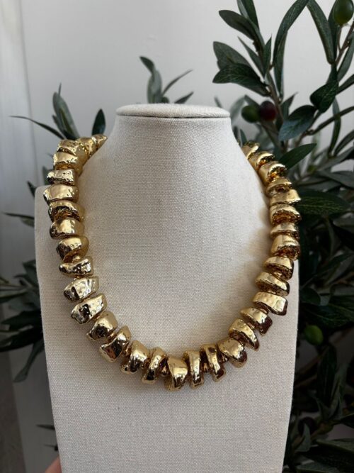 Gargantilla GRUESA DORADA