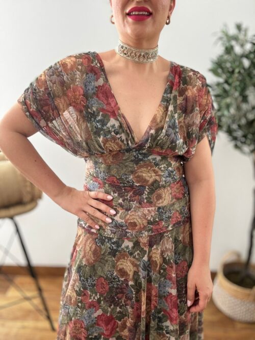 Vestido FLORES tul