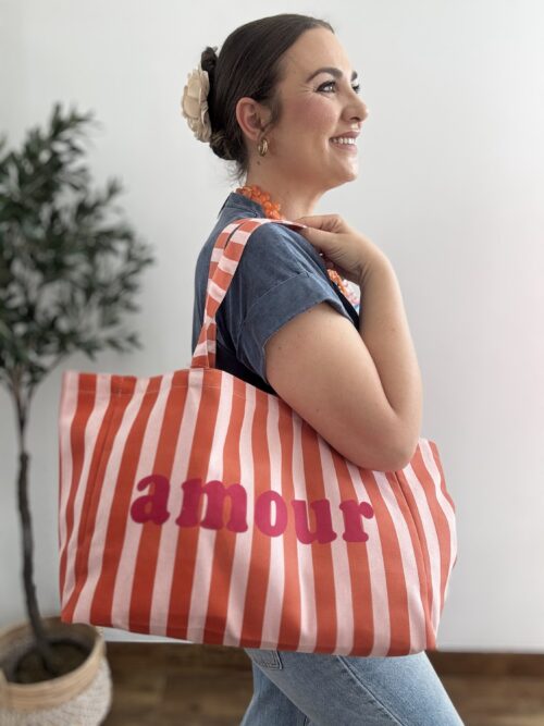 Tote AMORE naranja