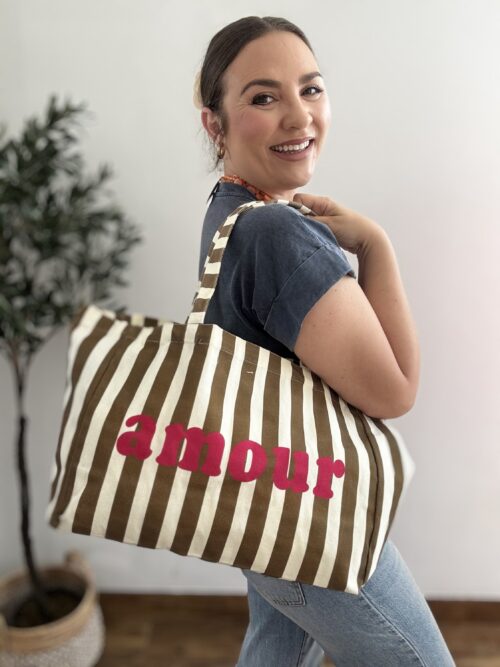 Tote AMORE marrón