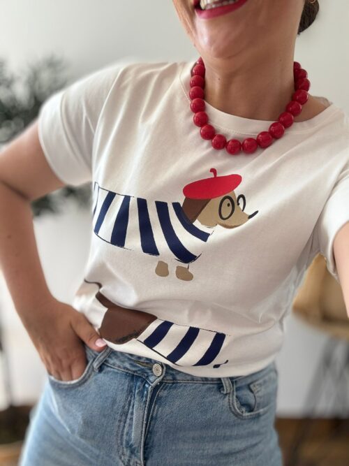 Camiseta TECKEL PARIS