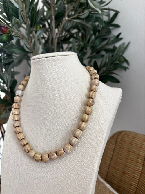 Collar CERÁMICA beige