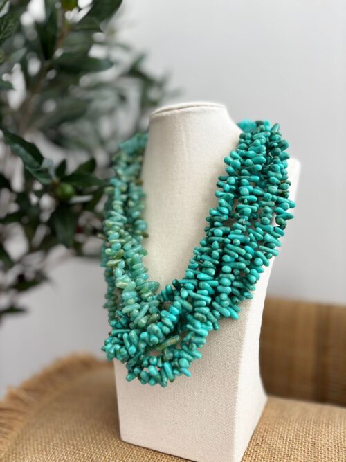 Collar nudo AGUAMARINA