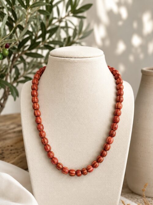 Collar CERÁMICA coral