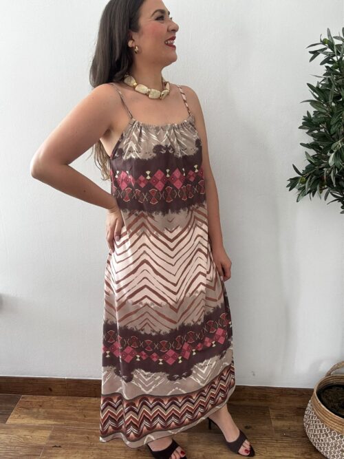 Vestido ÉTNICO chocolate