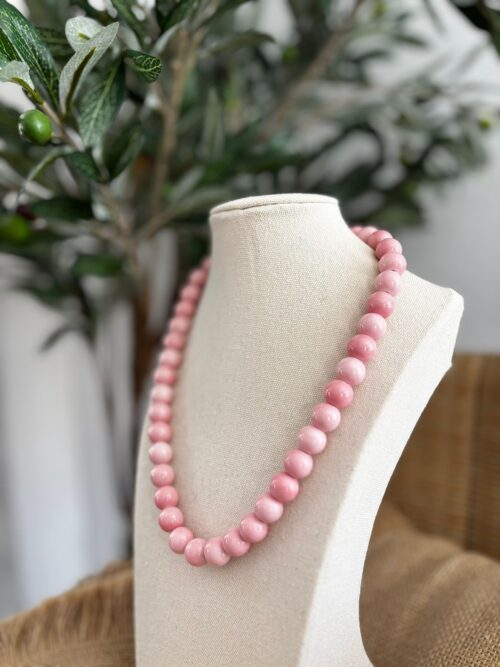 Collar CERÁMICA rosa